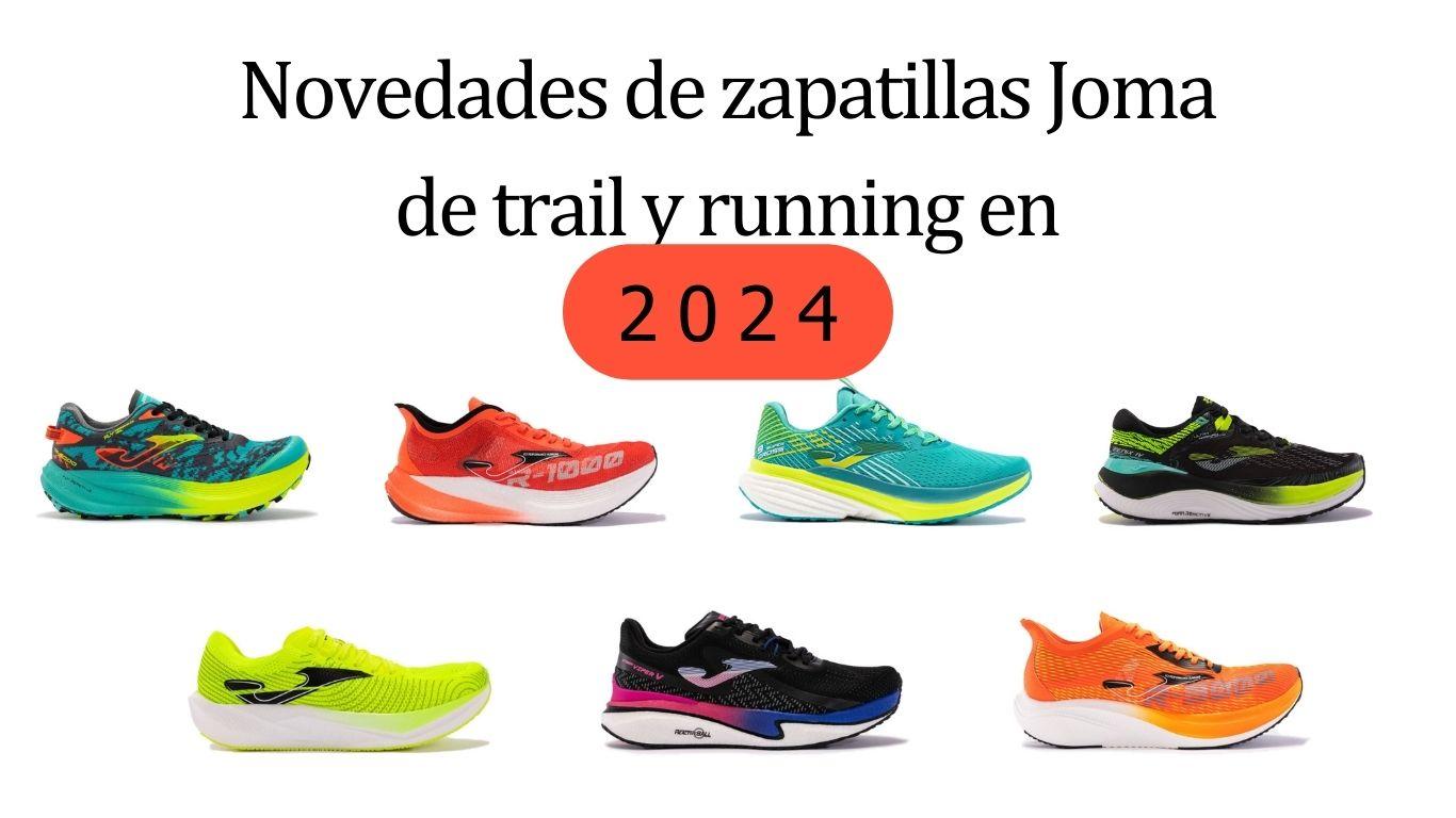 Novedades de zapatillas Joma de trail y running en 2024