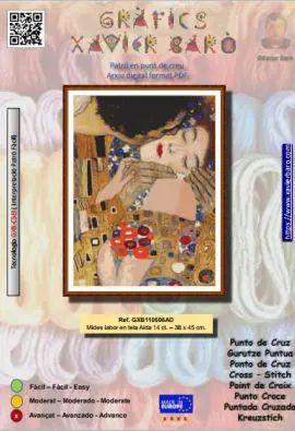 Detalle de El Beso de Gustav Klimt