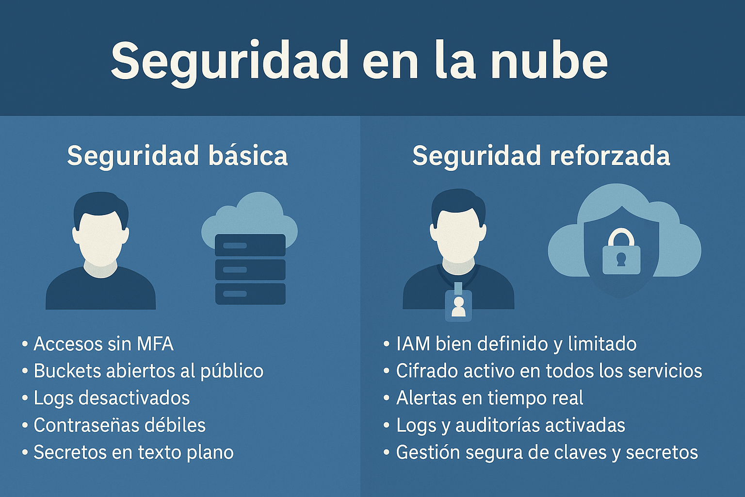 Seguridad en la nube: Cómo proteger tus entornos en AWS, Azure y Google ...
