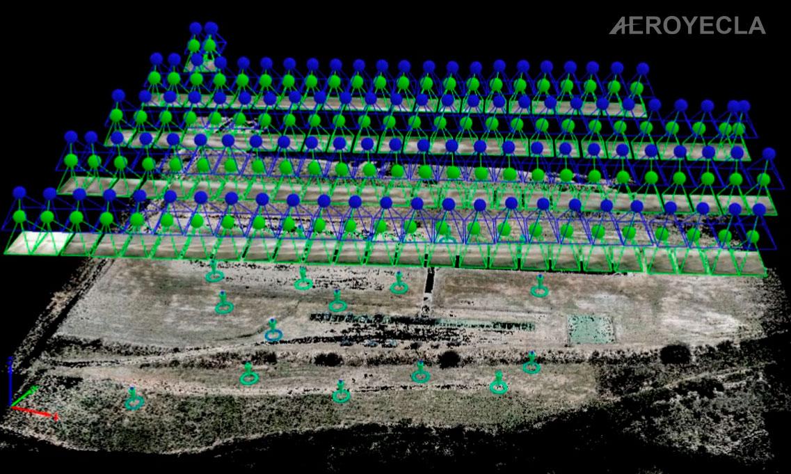 Procesado de levantamiento topográfico con drones