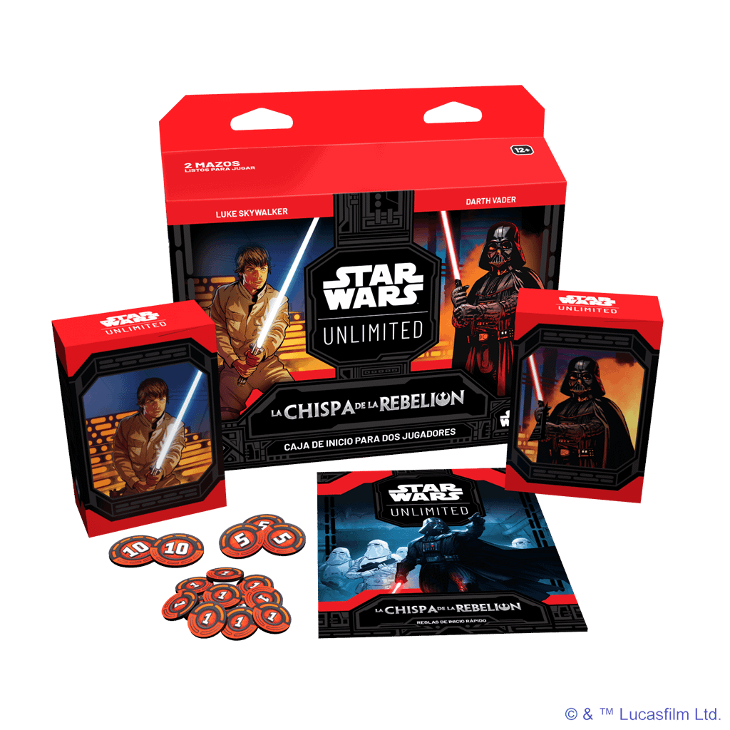 Sale a la venta el juego de cartas coleccionables Star Wars: Unlimited