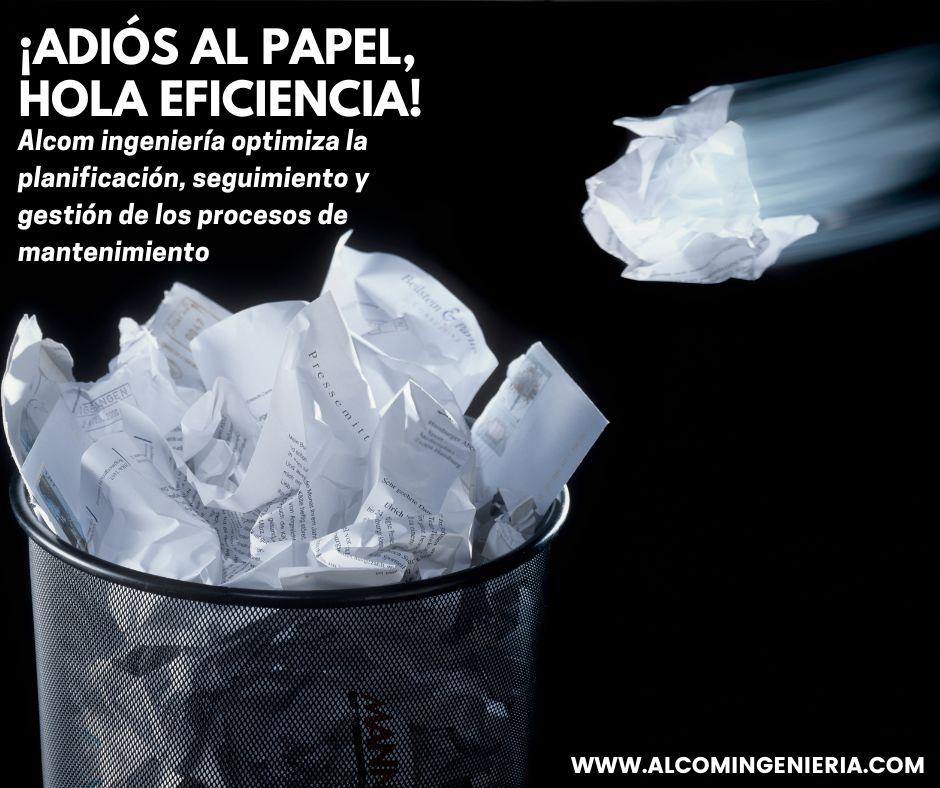 ¡ADIÓS AL PAPEL!