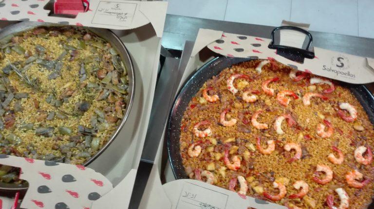 Paella para llevar en Madrid