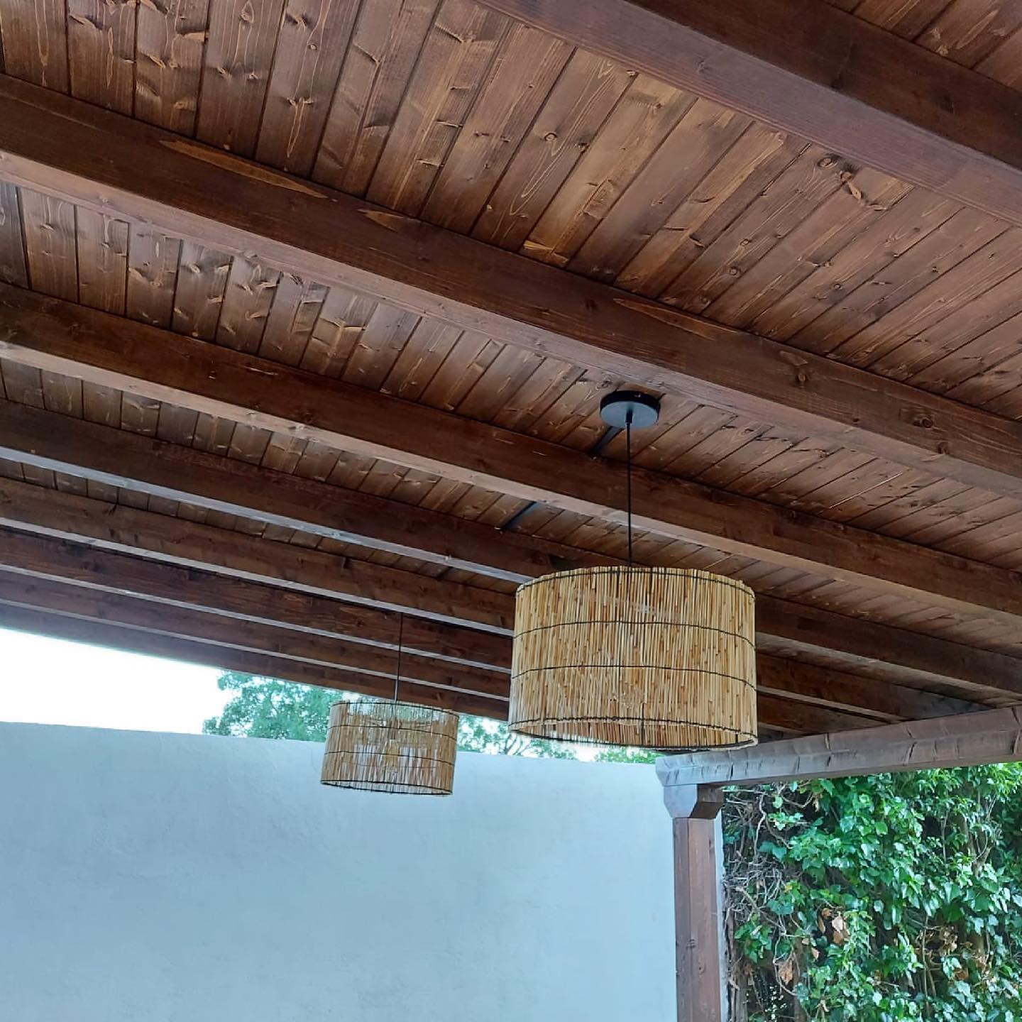 Pérgola de madera