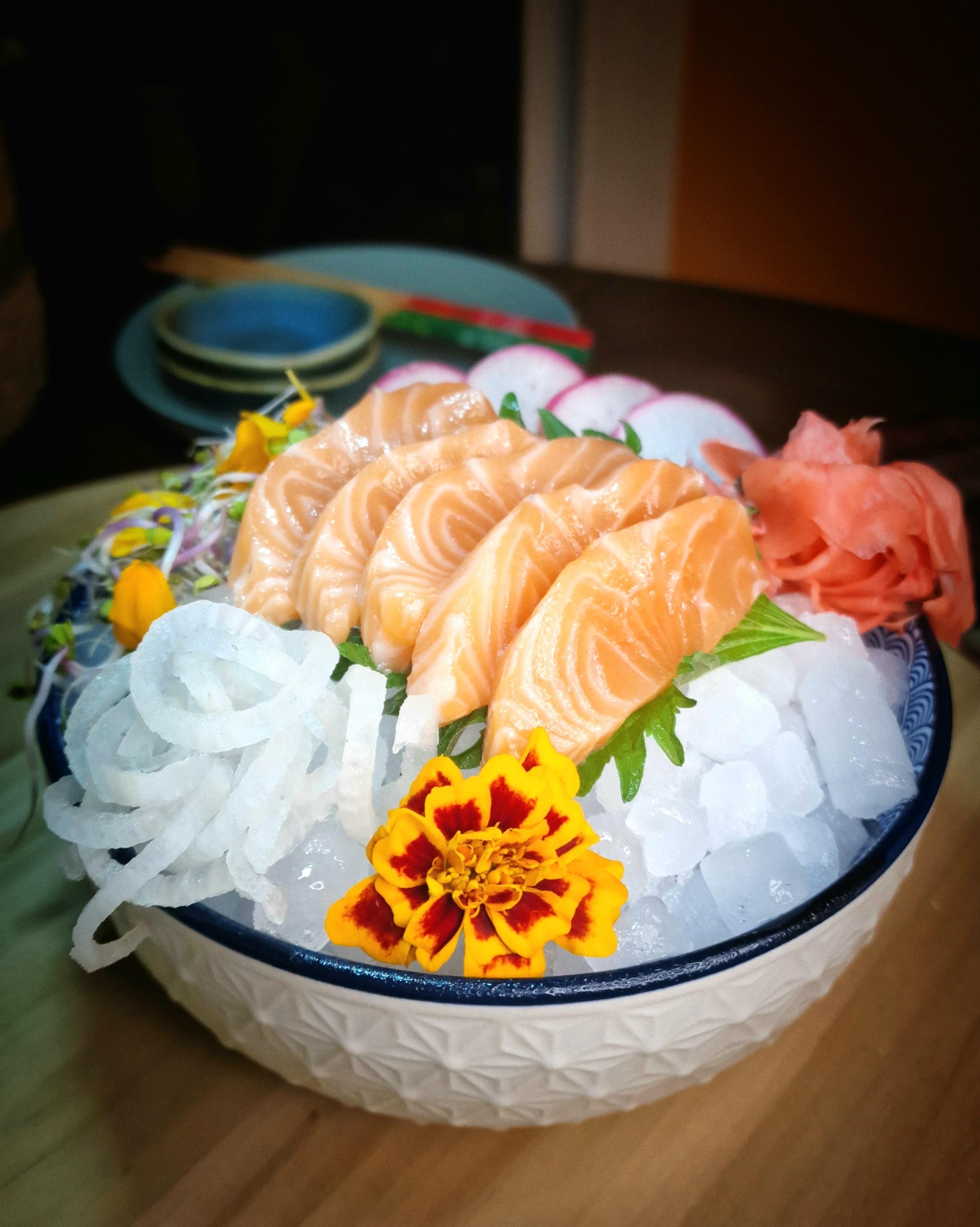 Salmon Sashimi