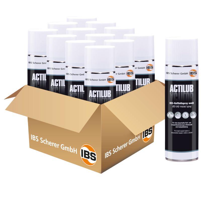 Grasa adhesiva blanco IBS ActiLub ( BOTE 500 ML EN CAJA DE 12 UDS)