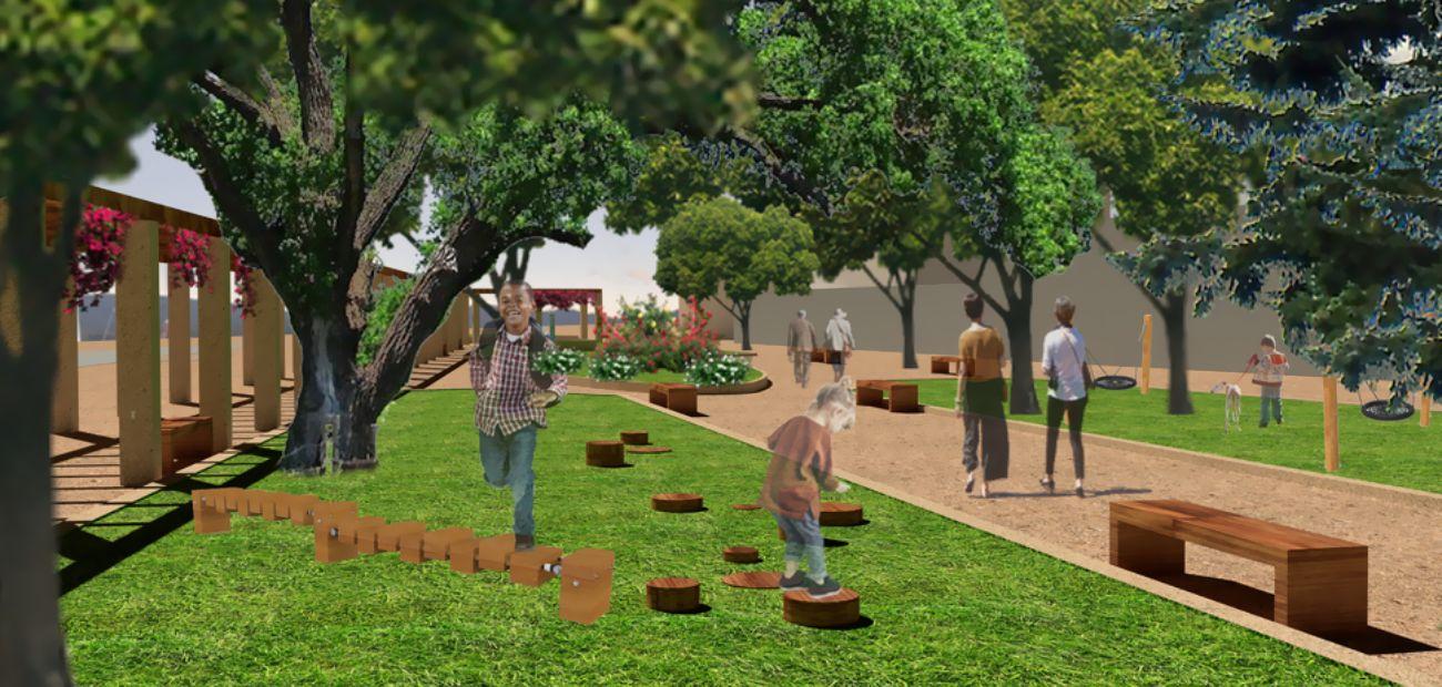 Propuesta de recuperación de los jardines de Julio Dávila. Ortigueira. 2023 3