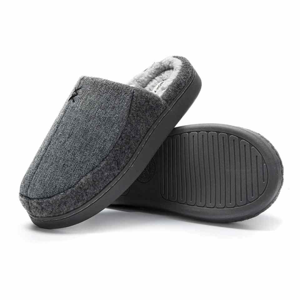 Pantuflas de hombre Gris