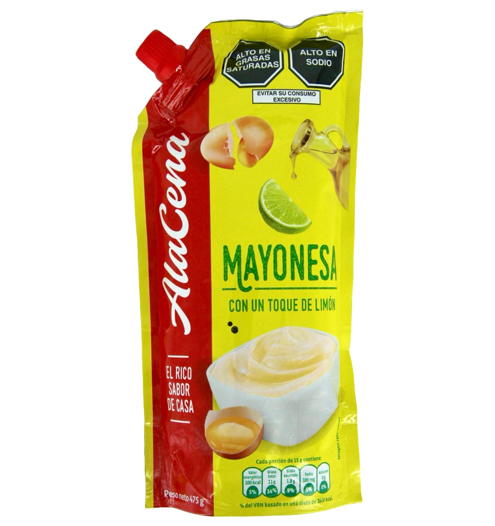 Mayonesa con un toque de limón