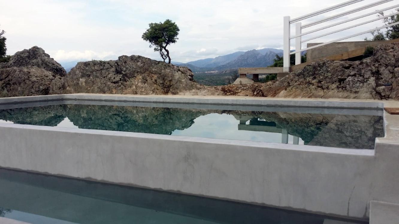 Piscina de obra nueva