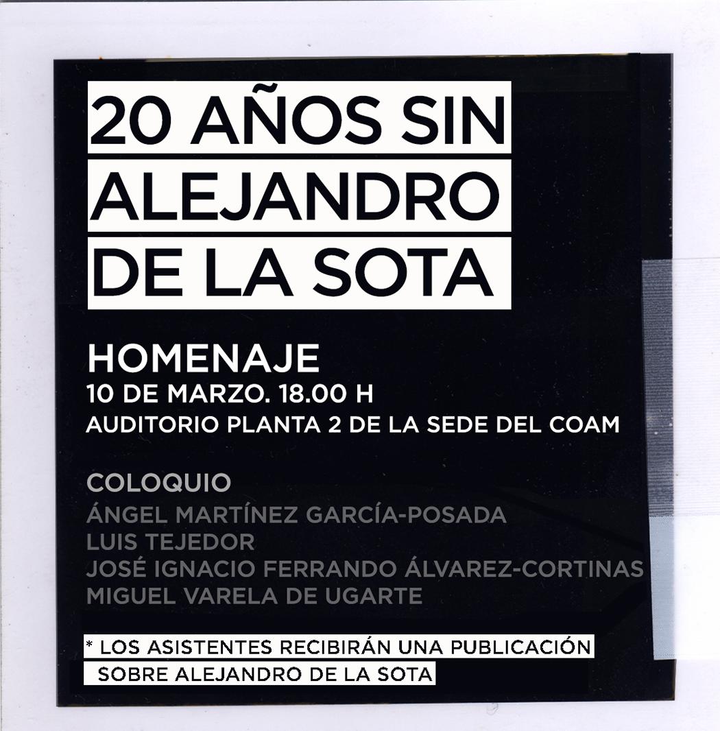 REFLEXIONES SOBRE LA VIVIENDA EN COLLADO MEDIANO DE A. DE LA SOTA