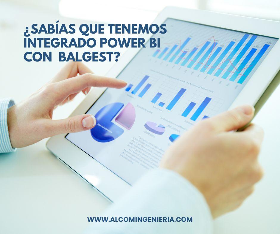 POWER BI integrado en BALGEST