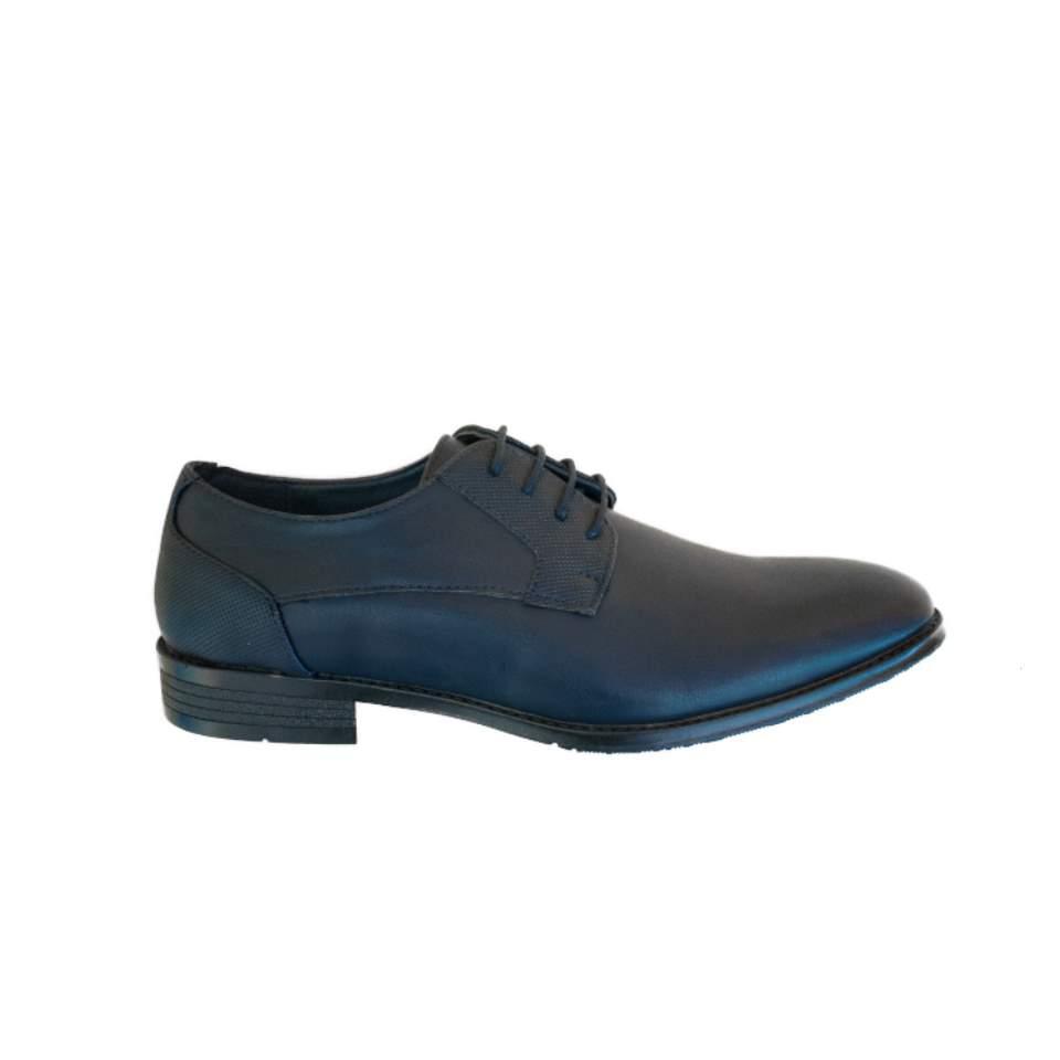 Zapato de vestir oxford azul marino