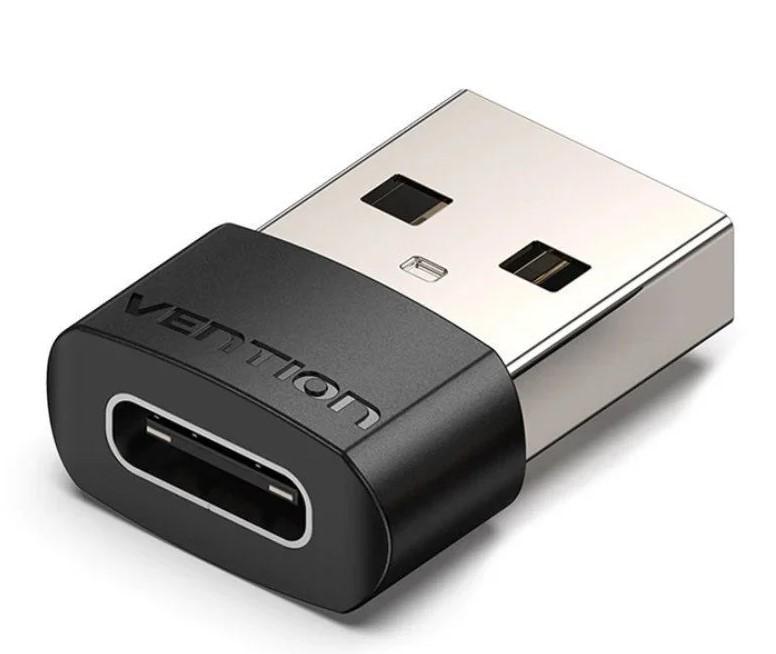 Adaptador USB 2.0 Vention CDWB0/ USB Tipo-C Macho - USB Hembra