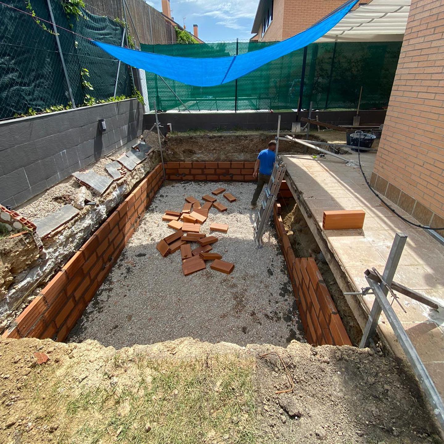 Piscina de nueva construcción