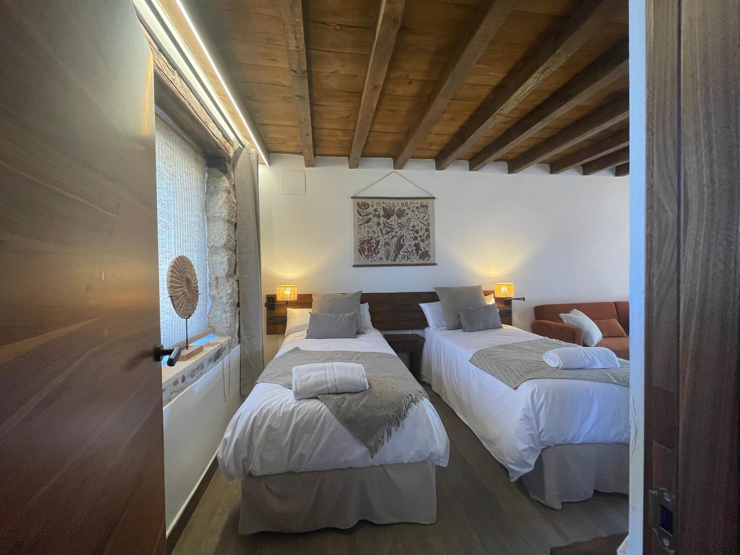 Gneis Suite, a large room at a Boutique Rural Hotel in Madrid