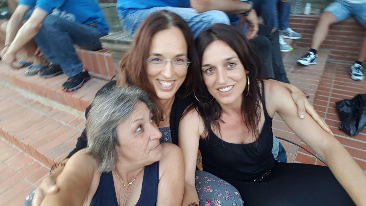 Elisa, Virginia e Yvette